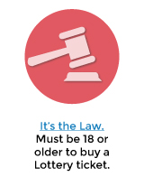 It is the law. Must be 18 or older to buy a Lottery ticket.