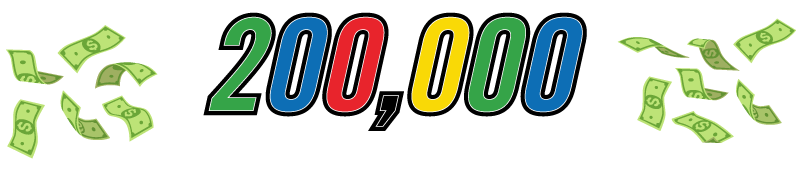 $200,000 NEW reasons to play.