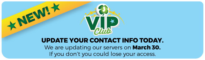 Update your contact info today. We are updating our servers on March 30. If you don't you could lose your access.