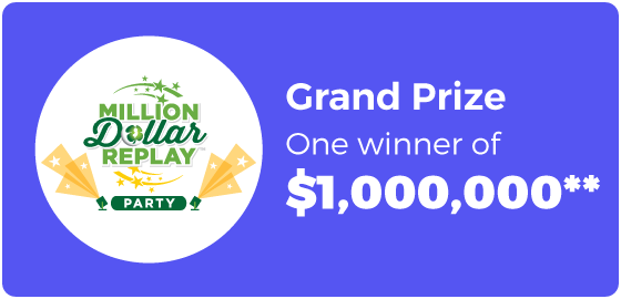 Grand Prize: One winner of $1,000,000**